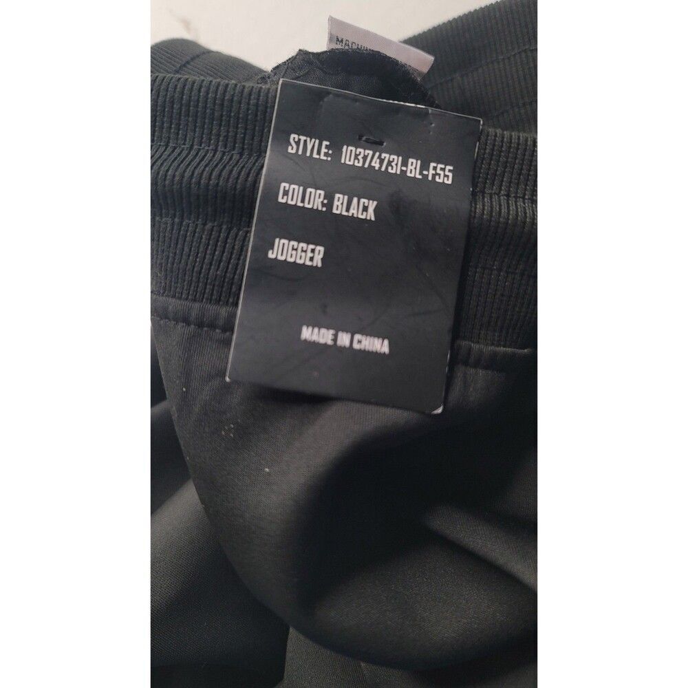 Encrypted Cargo Jogger Pants Mens 2X Black Zip Pockets Stretch NEW - Picture 7 of 13